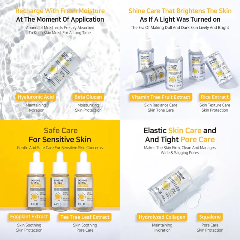 APLB Exosome Retinol EX Serum, Ορός Προσώπου με Ρετινόλη & Εξοσώματα 40ml