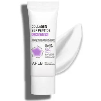 APLB Collagen EGF Peptide Sunscreen SPF50+ PA++++ Αντηλιακή Κρέμα με Αντιγηραντική Δράση 40 ml