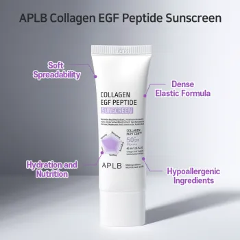 APLB Collagen EGF Peptide Sunscreen SPF50+ PA++++ Αντηλιακή Κρέμα με Αντιγηραντική Δράση 40 ml