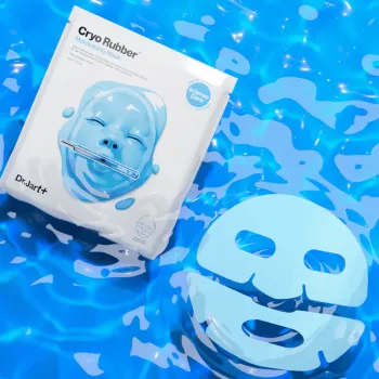 Dr. Jart+ Cryo Rubber with Moisturizing Hyaluronic Acid – Εντατική Μάσκα Προσώπου 2 Βημάτων για Κρυοθεραπεία & Βαθιά Ενυδάτωση (1 Αμπούλα Serum 4g & 1 Μάσκα Rubber 40g)