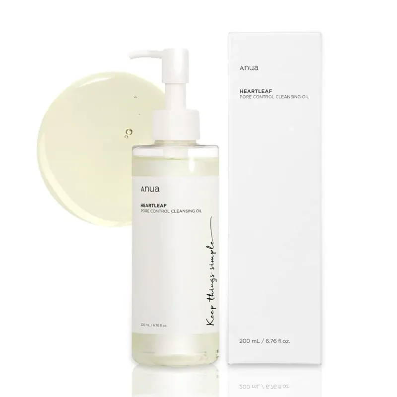 Anua Heartleaf Pore Control Cleansing Oil Καθαριστικό Προσώπου, 200 ml