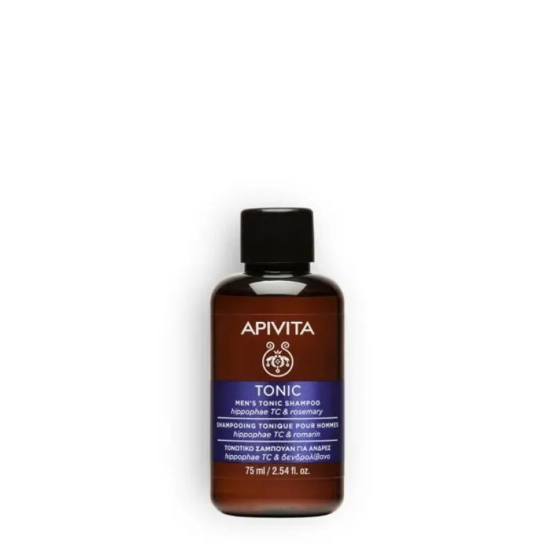 Apivita Men's Tonic Σαμπουάν κατά της Τριχόπτωσης 75ml