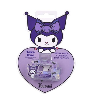 Take Care Kuromi – Mini Κλάμερ Μαλλιών / Δαγκάνα (1 Τεμάχιο)