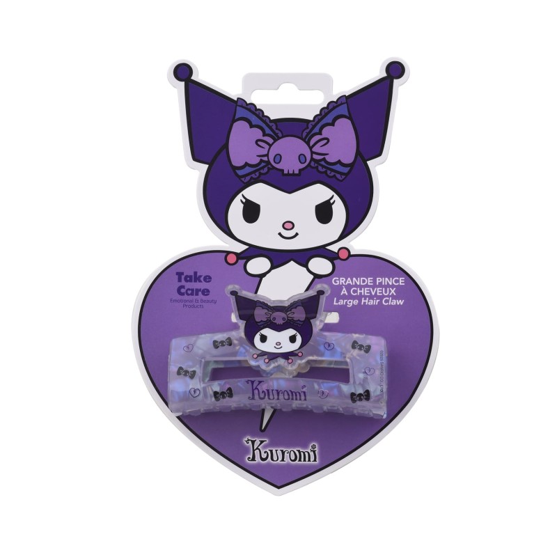 Take Care Kuromi Premium Large Κλάμερ Μαλλιών / Δαγκάνα (1 Τεμάχιο)