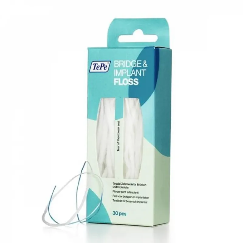 TePe Bridge & Implant Floss (30τεμ)
