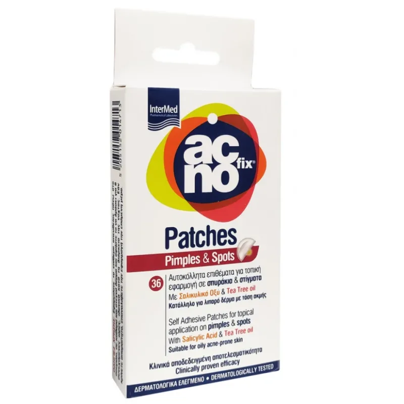 Acnofix Patches Pimples & Spots (36 Αυτοκόλλητα Επιθέματα)