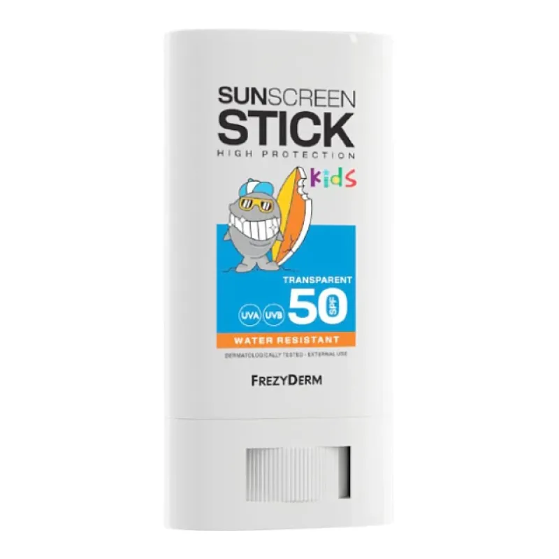 Frezyderm Kids Sun Screen Stick SPF50 Παιδικό Αντηλιακό για Πρόσωπο & Σώμα σε μορφή Stick 20ml