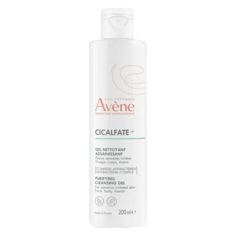 Avene Cicalfate+ Gel Nettoyant Assainissant Ευαίσθητο & Ερεθισμένο Δέρμα 200 ml