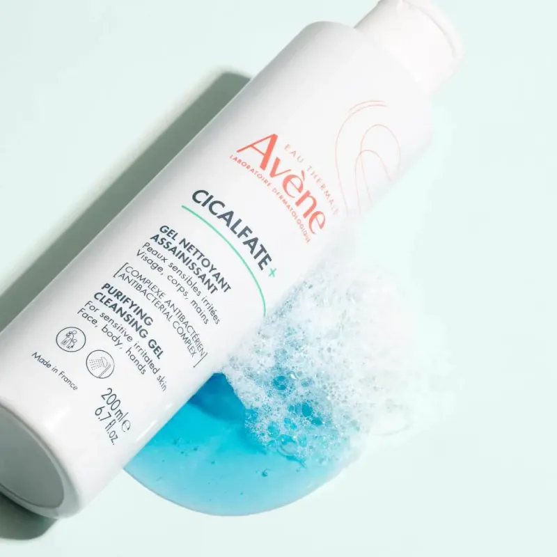 Avene Cicalfate+ Gel Nettoyant Assainissant Ευαίσθητο & Ερεθισμένο Δέρμα 200 ml