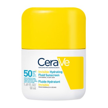 CeraVe Sun Invisible Hydrating Fluid SPF50 Αντηλιακό Προσώπου για Ενυδάτωση 50ml