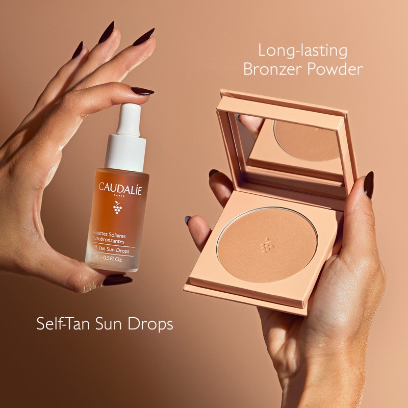 Caudalie Self-Tan Sun Drops – Συμπυκνωμένες Σταγόνες Αυτομαυρίσματος & Λάμψης Προσώπου 30ml