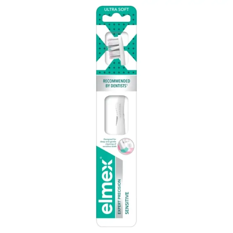 Elmex Expert Precision Sensitive Ultra Soft Οδοντόβουρτσα για Ευαίσθητα Δόντια 1τεμάχιο