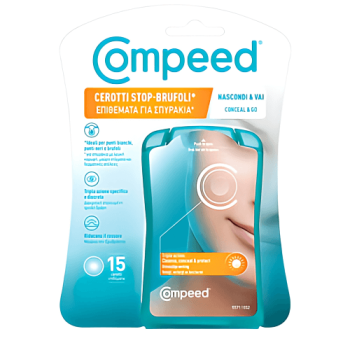 Compeed Επιθέματα για Σπυράκια με τριπλή δράση, 15 τεμάχια