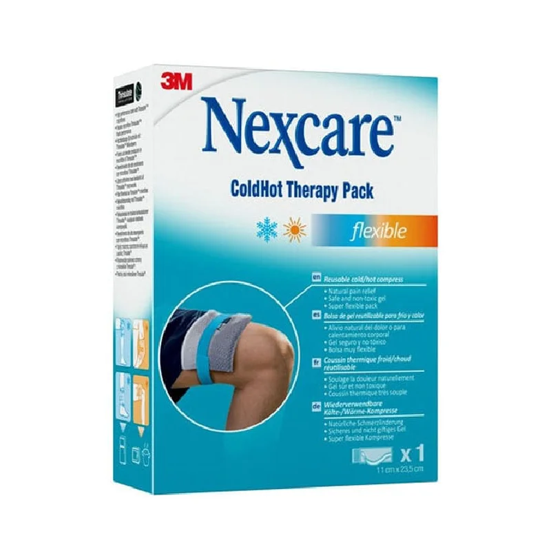 Nexcare ColdHot Therapy Pack Flexible Παγοκύστη και Θερμοφόρα για Φυσική Ανακούφιση από τον Πόνο (11cm x 23.5cm), 1τεμάχιο