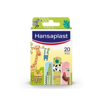 Hansaplast Kids Animals (20 Επιθέματα / Strips - 19 x 72mm)