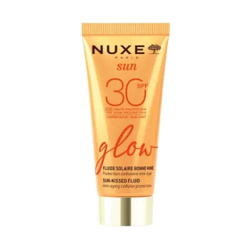 Nuxe Sun Glow Cream SPF30 – Αντηλιακή Κρέμα Προσώπου Υψηλής Προστασίας για Λάμψη & Αντιγήρανση 40ml