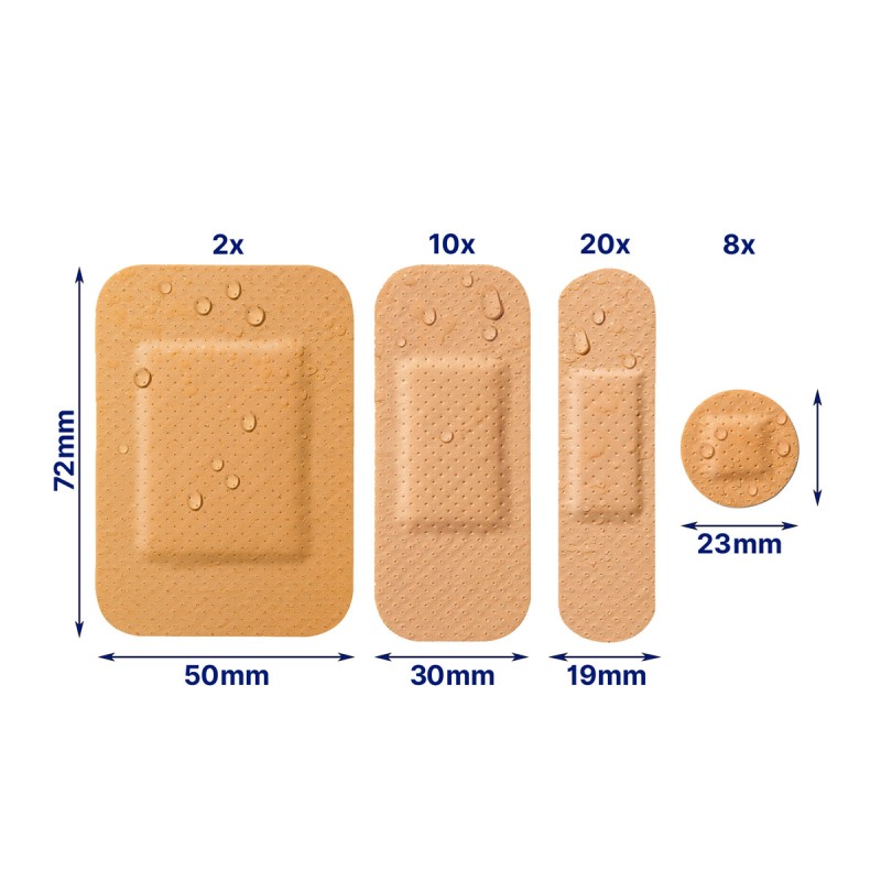 Hansaplast Plasters Universal Επιθέματα Ανθεκτικά στο Νερό x40 Strips