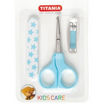 Titania Baby Manicure Set Baby Scissors Baby Nail Clipper Sand Nail File