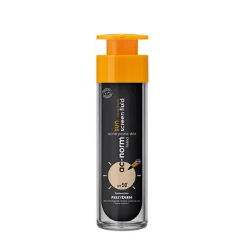 Frezyderm AC-Norm Sun Screen Fluid Tinted SPF50+ Αντιηλιακή Κρέμα Προσώπου με Χρώμα 50ml