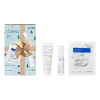 Korres Promo Set Spread Joy Greek Yoghurt Glow Recipe Mask 20ml, Eye Gel 15ml and Foaming Cleanser 20ml