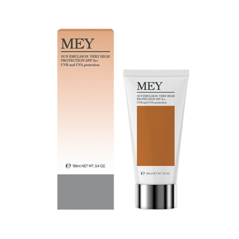 MEY SUN EMULSION – VERY HIGH PROTECTION SPF 50+ – Αντηλιακό Γαλάκτωμα Πολύ Υψηλής Προστασίας & Αντιγήρανσης για Πρόσωπο & Σώμα