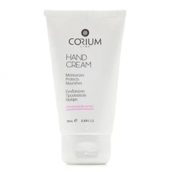 Corium Hand Cream Moisturizes Protects Nourishes 75 ml