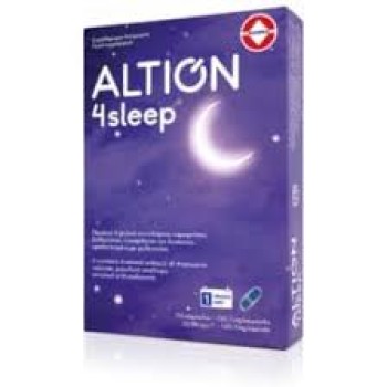 Altion 4sleep Με Μελατονίνη, Βοηθά στην Βελτίωση της Ποιότητας του Ύπνου 30caps