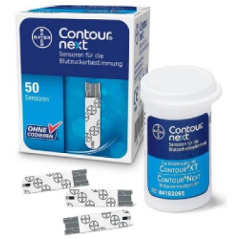 Ascensia Contour Next Ταινίες Μέτρησης Σακχάρου 50 ταινίες