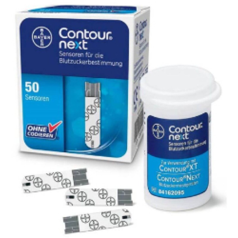 Ascensia Contour Next Ταινίες Μέτρησης Σακχάρου 50 ταινίες