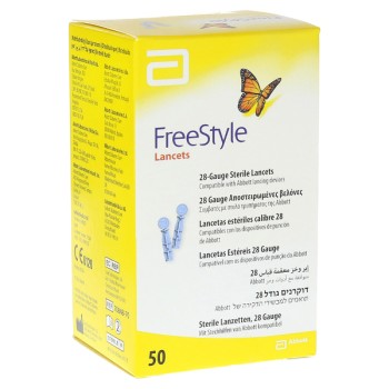 Abbott Freestyle Lancets 50 Βελόνες Μέτρησης Σακχάρου