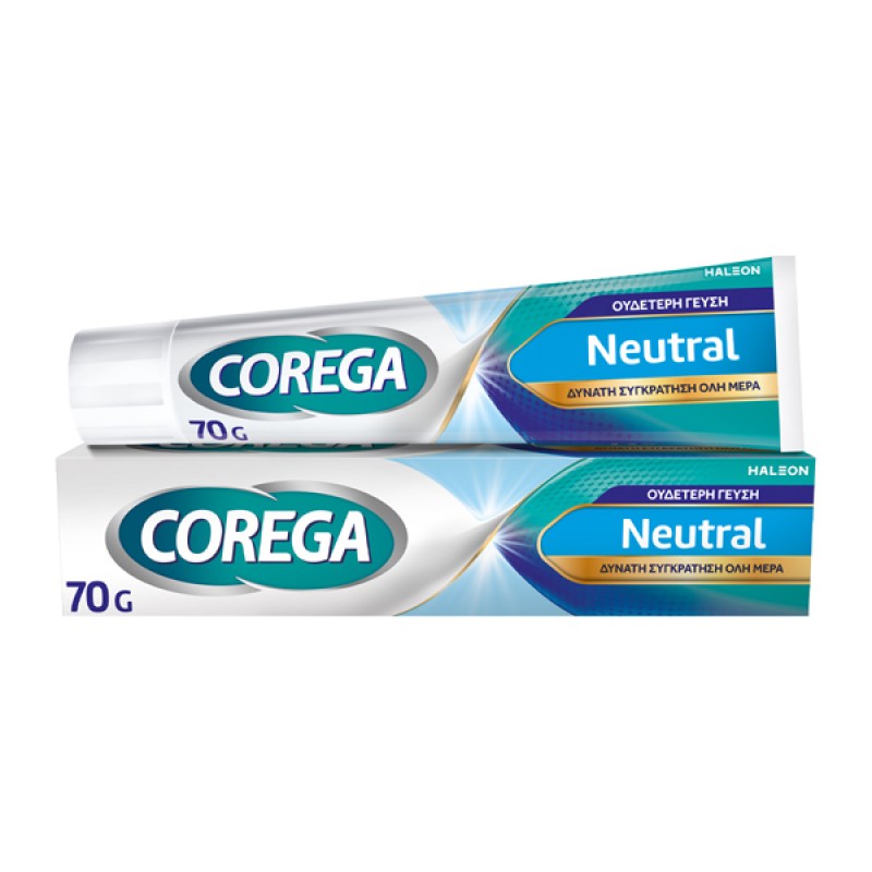 Corega Neutral Στερεωτική Κρέμα για Τεχνητή Οδοντοστοιχία 70gr