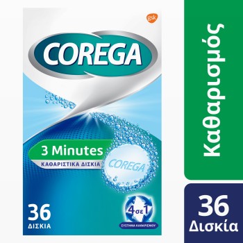 Corega 3 Minutes 36 Tabs
