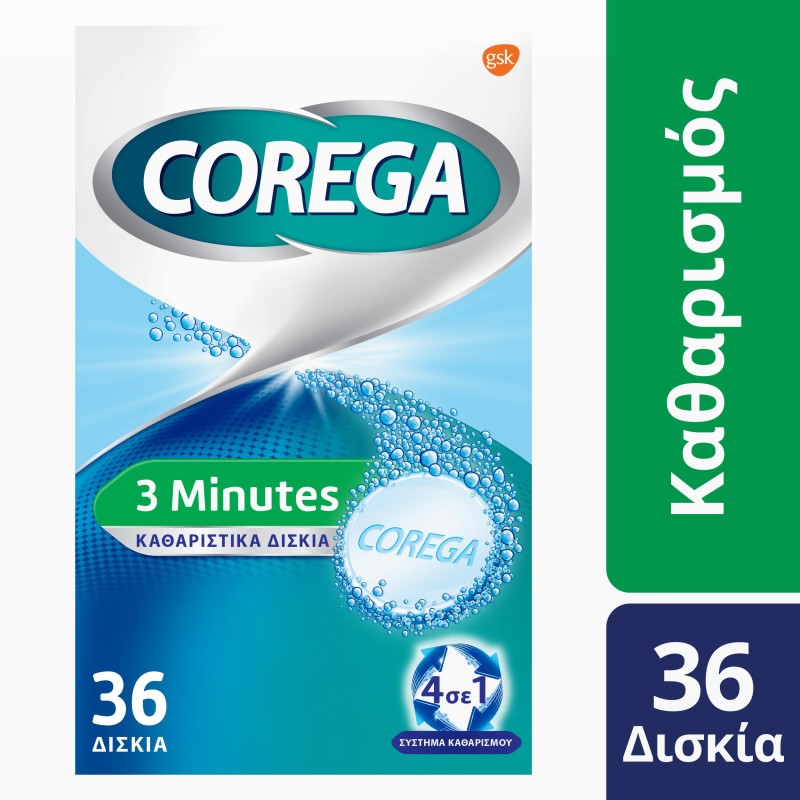 Corega 3 Minutes 36 Tabs