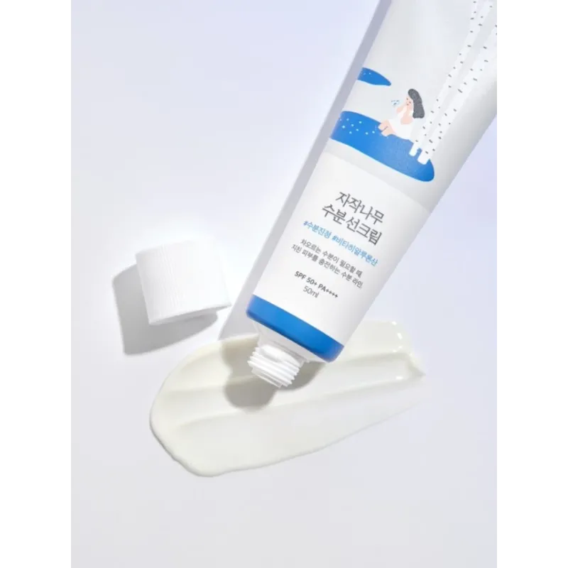Round Lab Birch Moisturizing Sunscreen SPF 50+, PA++++ – Ενυδατικό αντιηλιακό με υψηλή προστασία, 50ml