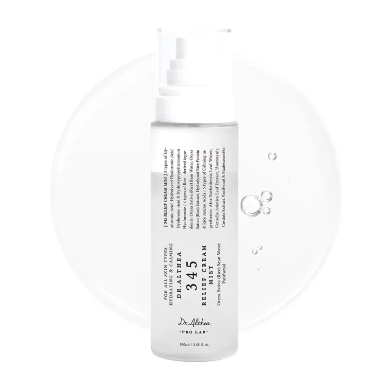 Dr. Althea  345 Relief Cream Mist,  Διφασικό Ενυδατικό & Καταπραϋντικό, 100 ml