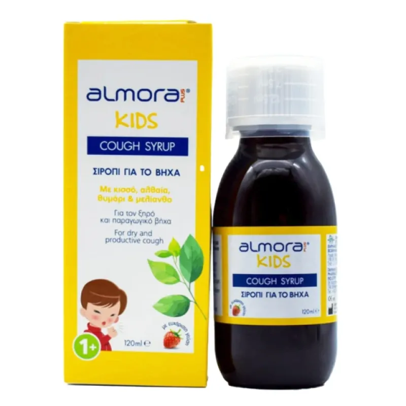 Almora Kids Cough Syrup Παιδικό Σιρόπι για τον Βήχα 120ml