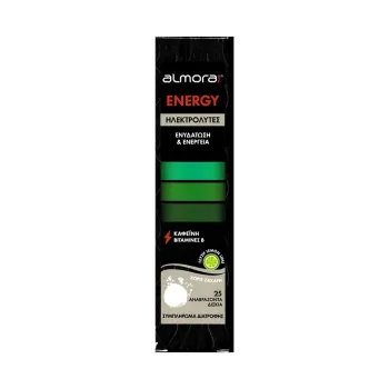 Almora Plus Energy 25 αναβράζοντα δισκία