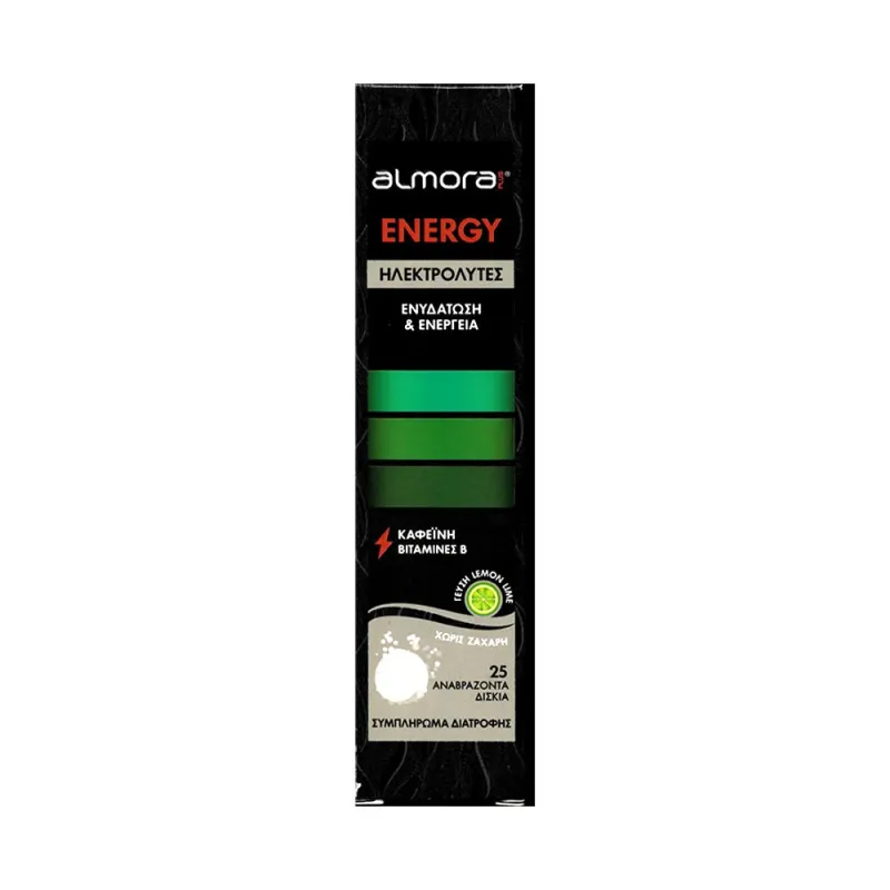 Almora Plus Energy 25 αναβράζοντα δισκία