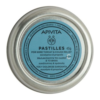 Apivita Pastilles Ευκάλυπτος Πρόπολη Κουτί 45 g
