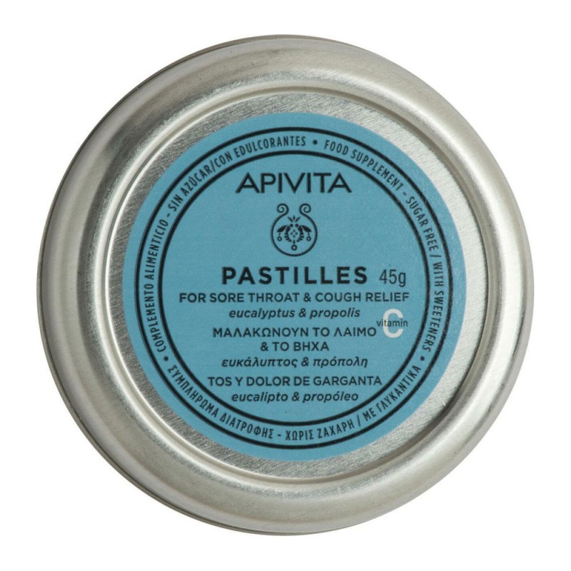 Apivita Pastilles Ευκάλυπτος Πρόπολη Κουτί 45 g
