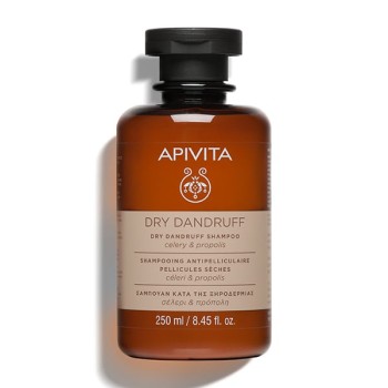 Apivita Propoline Shampoo Κατά της Ξηροδερμίας με Σέλερι & Πρόπολη 250ml