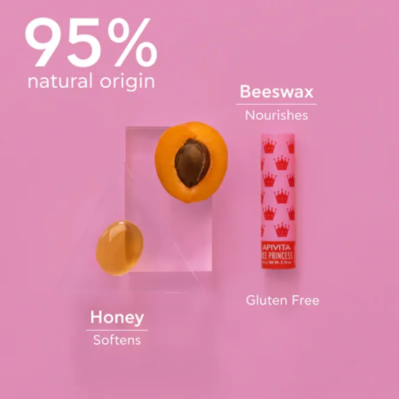 Apivita Lip Care Bee Princess Bio Eco Παιδικό 4.4 g