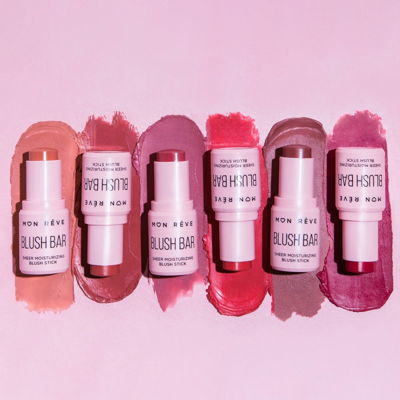Mon Reve Blush Bar Ενυδατικό κρεμώδες ρουζ σε μορφή stick 07