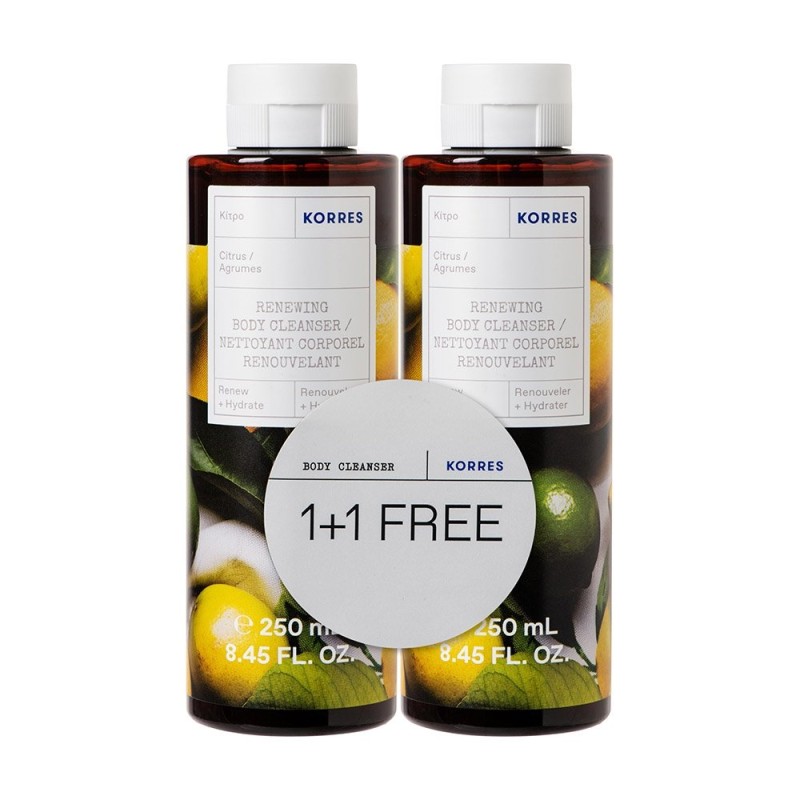 Korres Shower Αφρόλουτρο Citrus 1+1 250ml