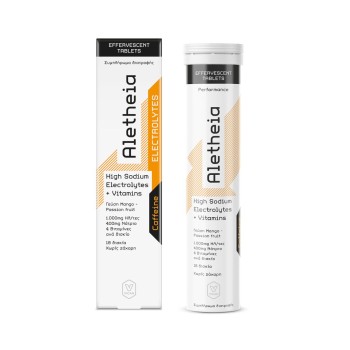 Aletheia Sport Pack Promo με High Sodium Electrolytes & Vitamins 18eff.tabs, Magnesium 375mg & B6 20eff.tabs & Παγούρι 500ml