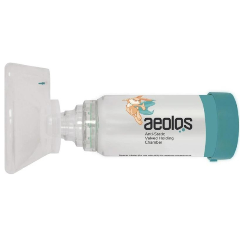 Aeolos Αεροθάλαμος Εισπνοών με Μάσκα για Παιδιά 0-18m