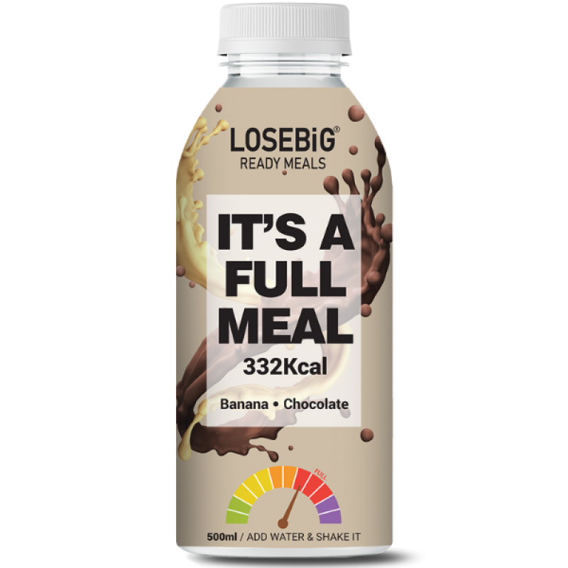 Amhes Pharma Losebig Fullmeal Μπανάνα & Σοκολάτα 500ml