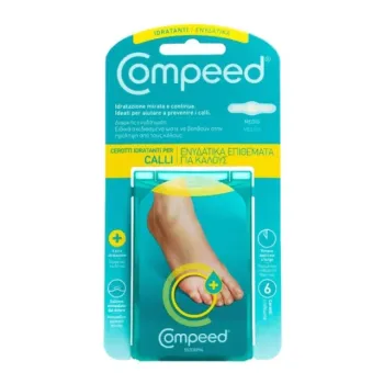 Compeed Ενυδατικά Επιθέματα Για Κάλους Μεσαία 6 τεμάχια
