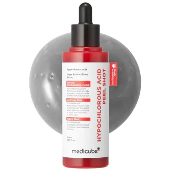 Medicube Hypochlorous Acid Peel Shot, Ήπιο Peeling Serum με HOCl & Εκχύλισμα Ρυζιού, Απολεπιστική λοσιόν, 80 ml
