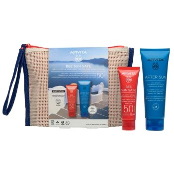 Apivita Promo Bee Sun Safe Anti-Spot & Anti-Age Tinted Sun Cream Spf50 50ml & Δώρο After Sun Face & Body Cream Travel Size 100ml & Δώρο Νεσεσέρ 
